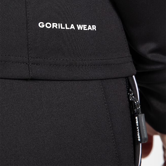 Gorilla Wear Rochelle Track Jacket, Black Rochelle Track Jacket, Black