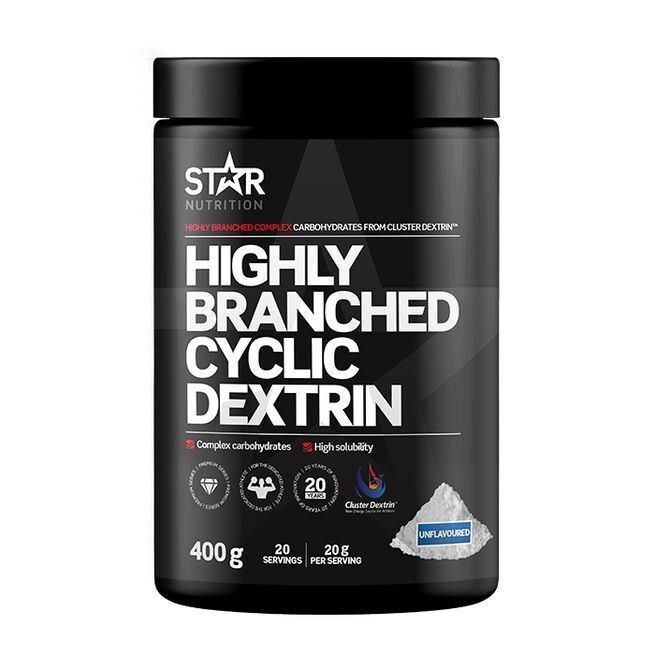 Highly Branched Cyclic Dextrin, 400g Highly Branched Cyclic Dextrin Maltodextrin Utan Smaksättning 400 g