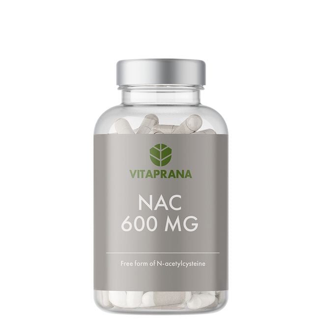Vitaprana NAC, 600 mg 100 kapslar  NAC 600 mg Aminosyra 100 kapslar