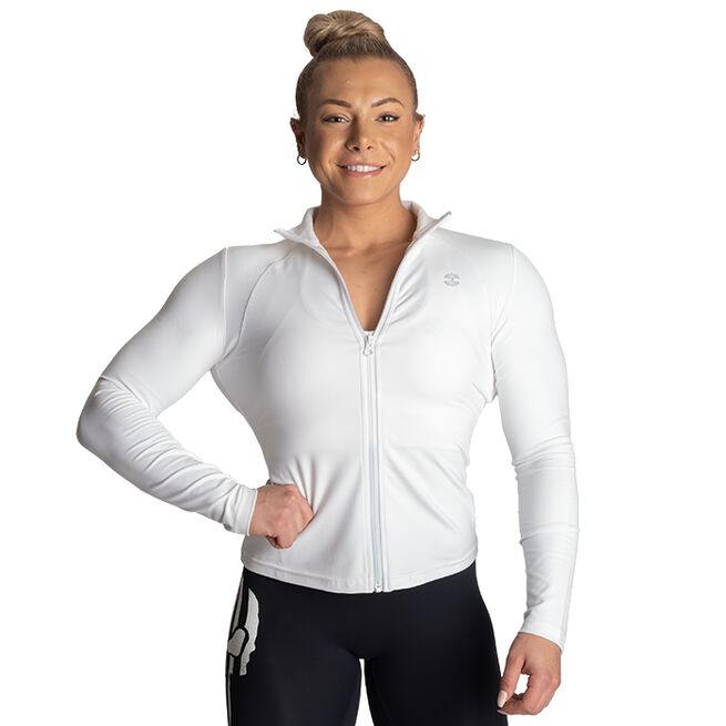 Better Bodies Core Jacket, White Core Jacket, White