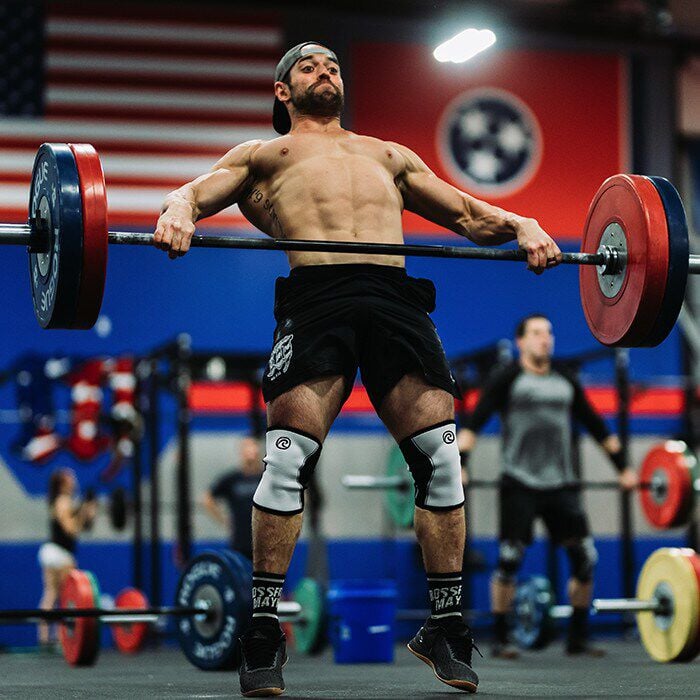 RX Kn&auml;skydd 5mm Vit/Svart