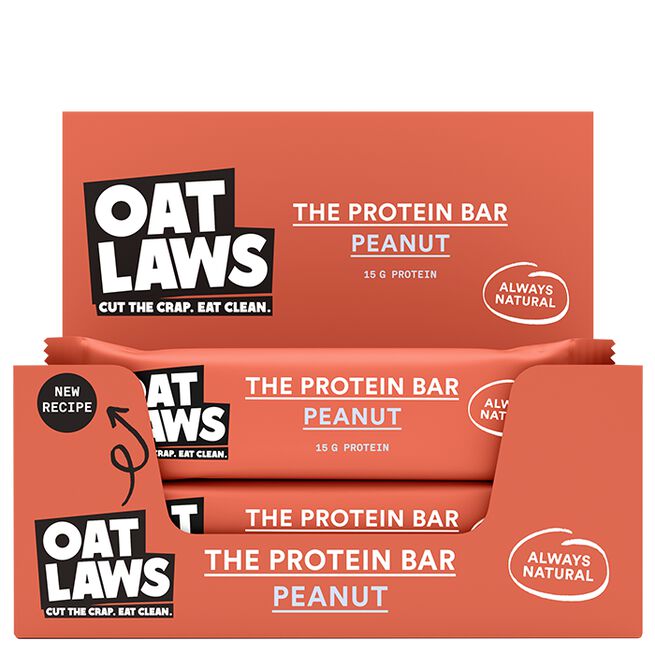 12 x Oatlaws The Protein Bar Peanut 60 g 12 x The Protein Bar 60 g Peanut