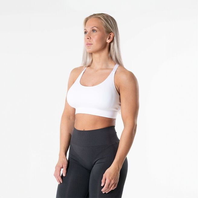 Relode Prime Scrunch Top, Vit, M Prime Scrunch Sport-bh Vit