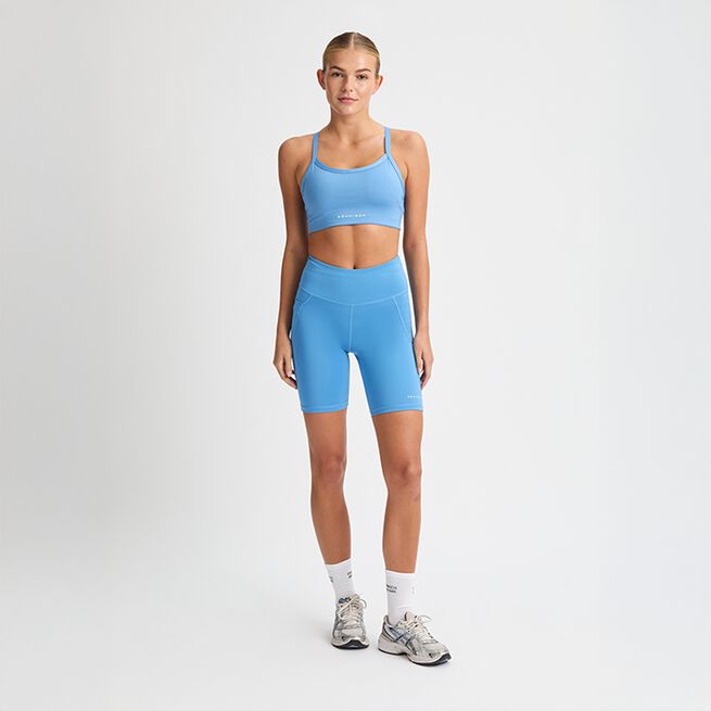 Flattering High Waist Bike Tights, Pacific Coast, XS  Cykelshorts Blå