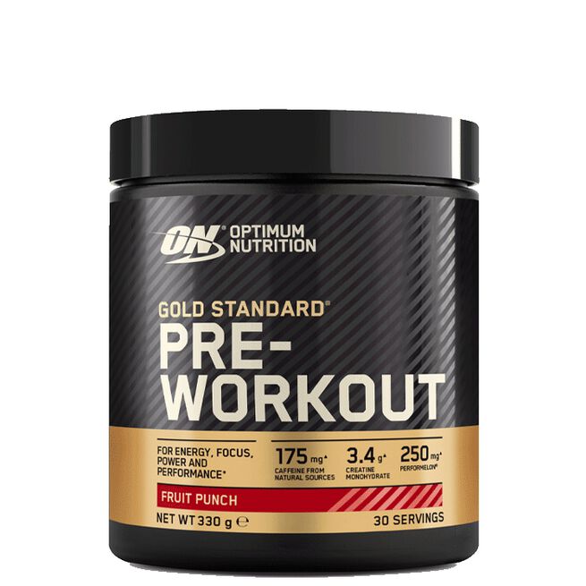 Gold Standard Pre-Workout, 330g, Fruit Punch Gold Standard PWO 330g Fruit Punch