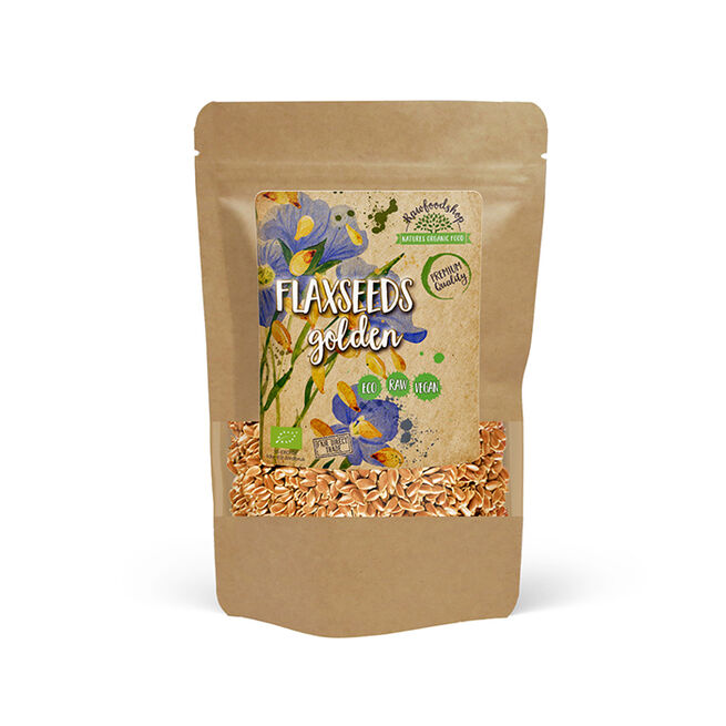 Linfrön Gula Ekologiska 500 g Linfrön Gula Ekologiska 500 g