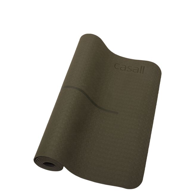 Casall Yoga Mat Position 4mm, Forest Green/Black Yogamatta Position 4mm Skogsgrön/Svart