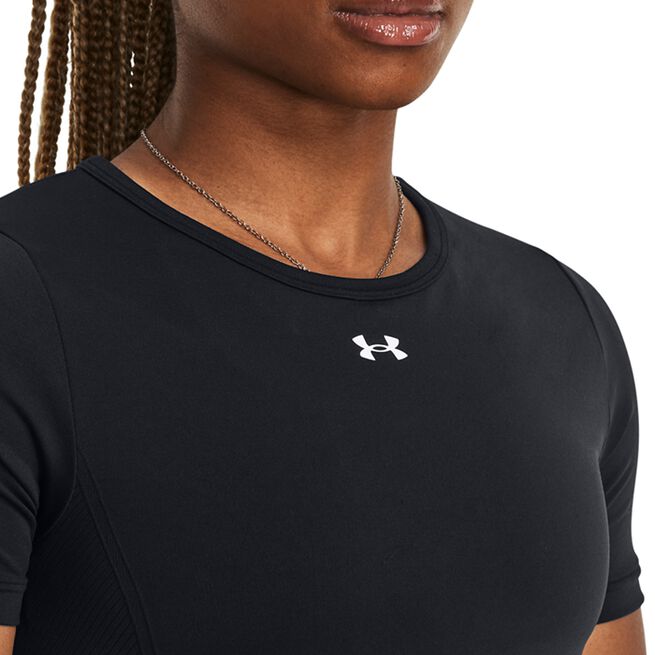 UA Vanish Seamless SS, Black, XL  Vanish Seamless T-shirt Svart