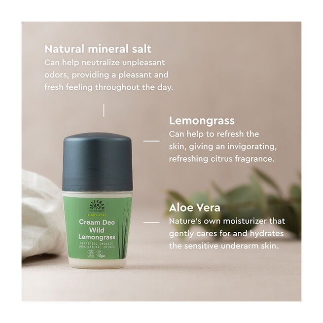 Wild Lemongrass Deo 50 ml  Wild Lemongrass Deo 50 ml