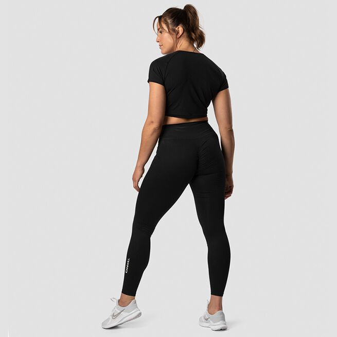 Scrunch Tights, Black, L  Scrunch Tights, Black