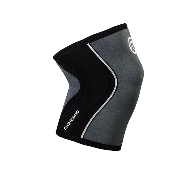 RX Knee Sleeve, 5mm, Steel Grey/Black, XS  RX Knäskydd 5mm Grå/Svart