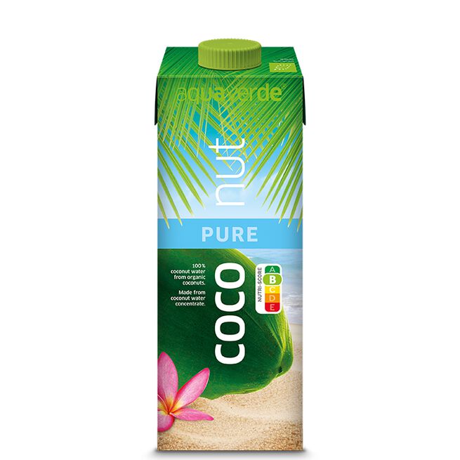Aqua Verde Kokosvatten EKO från koncentrat 1000 ml