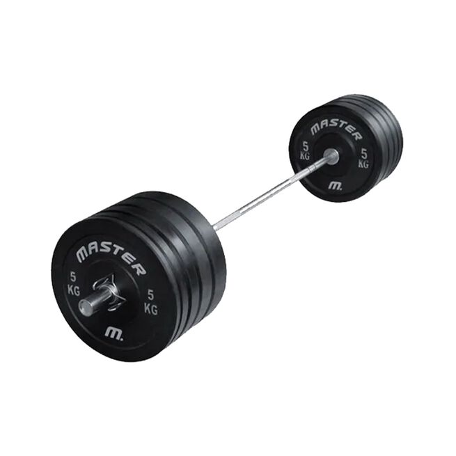 Bumpers plate set 120 kg Viktskivor Paket Gummi 120 kg