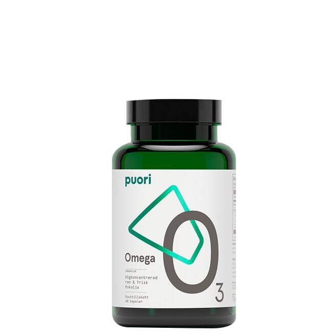 03 Omega-3 60 kapslar Puori Omega-3 60 kapslar Citron Citron