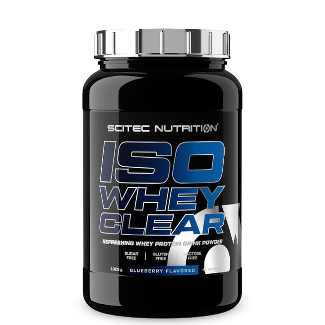 Iso Whey Clear 1025 g Blueberry Iso Clear Whey Vassleproteinisolat 1025 g Blueberry