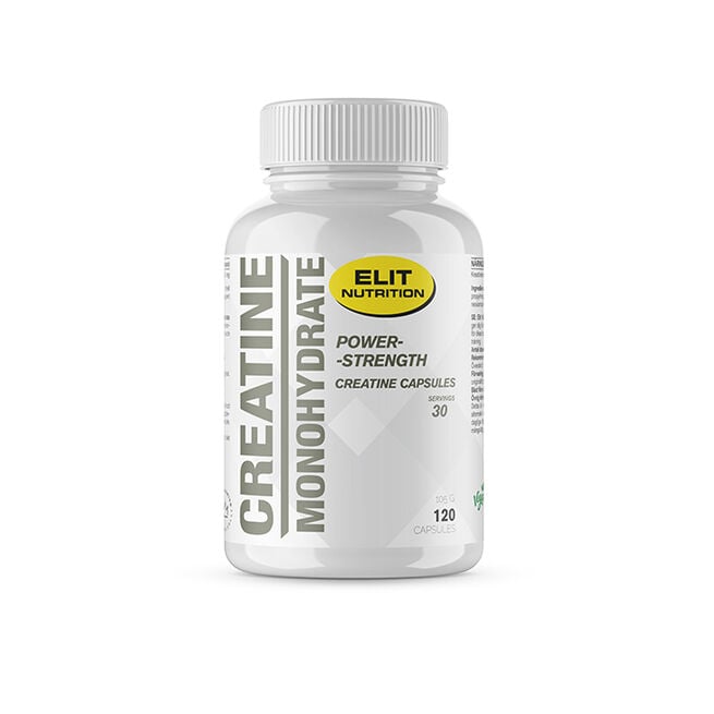 ELIT 100% Creatine Monohydrate 120 caps ELIT 100% Creatine Monohydrate 120 caps