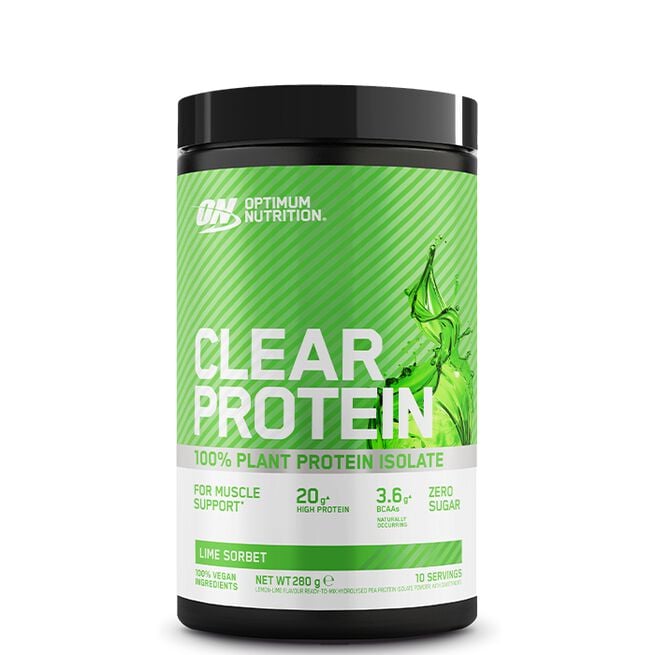 Optimum Clear Vegan Protein 280 g Lime Sorbet Clear Vegan Protein 280 g Lime Sorbet