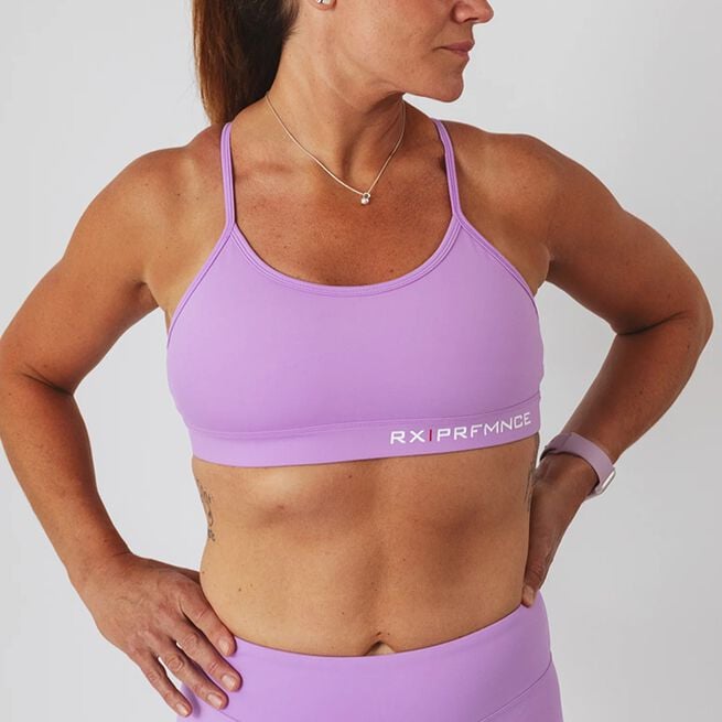 RX Performance Barbara Sports Bra, Lilac Barbara Sports Bra, Lilac