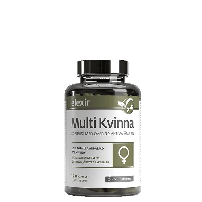 Multivitamin Kvinna 120 kapslar Multivitamin Kvinna 120 kapslar