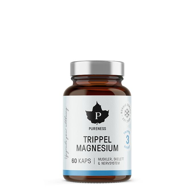 Pureness Trippel Magnesium, 60 kapslar Trippel Magnesium 60 kapslar