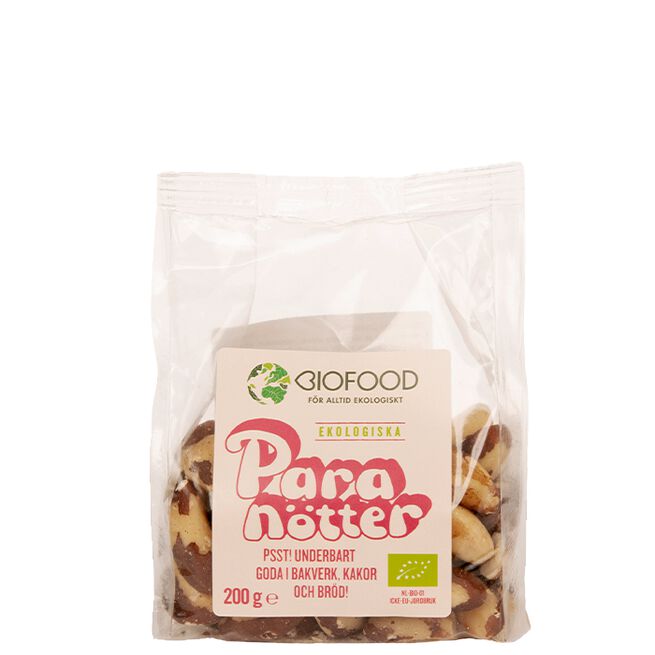 Biofood Paranötter Ekologiska, 200 g Paranötter Ekologiska 200 g