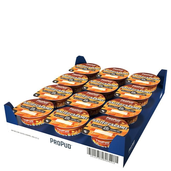 12 x ProPud, 200 g, Salted Caramel 12 x ProPud Proteinpudding 200 g Salted Caramel