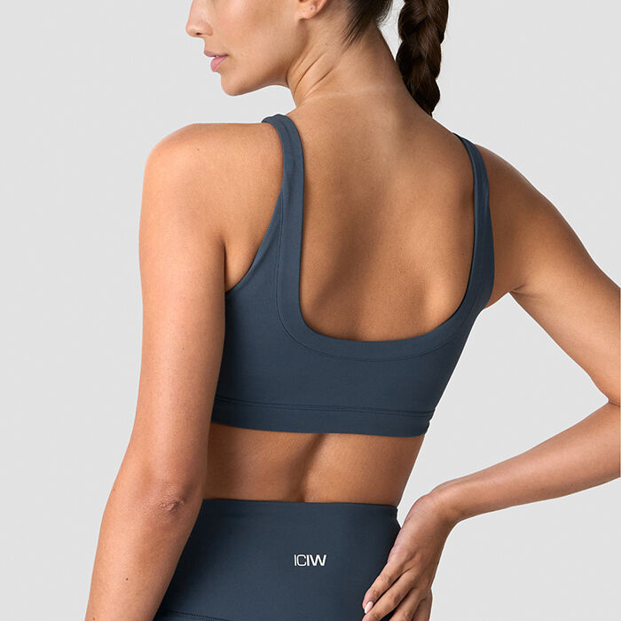 Nimble Sports Bra, Dark Dusty Blue