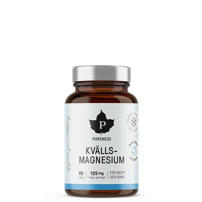 Pureness Kvällmagnesium, 60 kapsla Kvällsmagnesium 60 kapslar