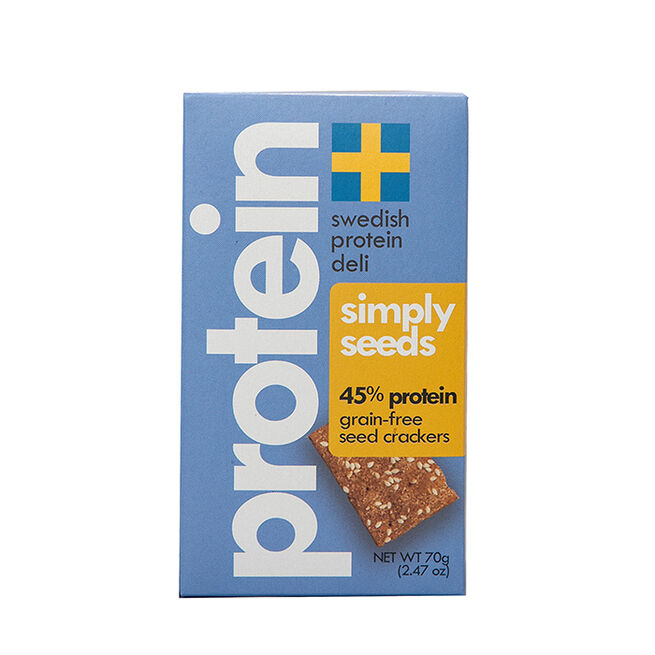 Swedish Protein Deli Simply seeds 60 g Swedish Protein Deli Knäckebröd 60 g Frön