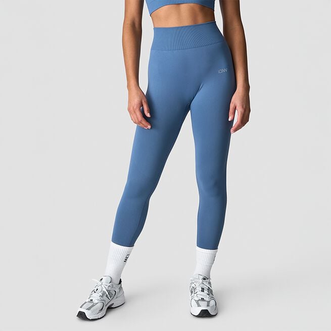 Define Seamless Tights, Dusty Steel Blue, L Define Seamless Tights, Dusty Steel Blue