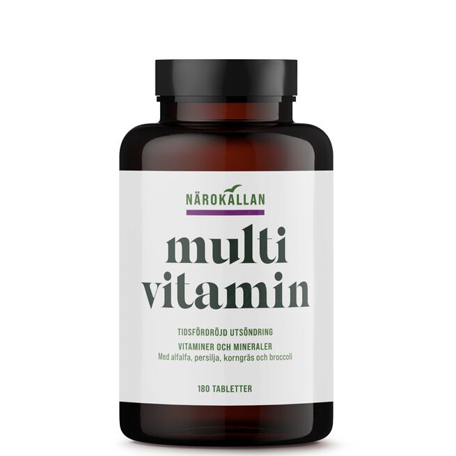Närokällan Multivitamin Tidsfordrojd 180 Tabletter Multivitamin Tidsfördröjd 180 Tabletter