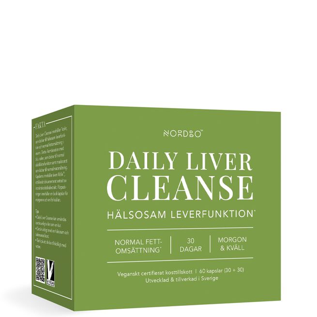 Nordbo Daily Liver Cleanse 60 kapslar Daily Liver Cleanse 60 kapslar