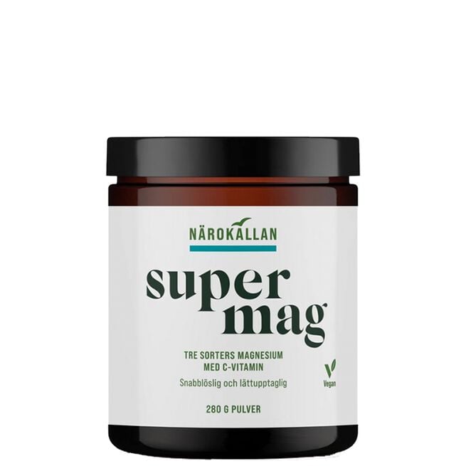 Närokällan Super Mag pulver, 280 g Super Mag Magnesiumpulver 280 g