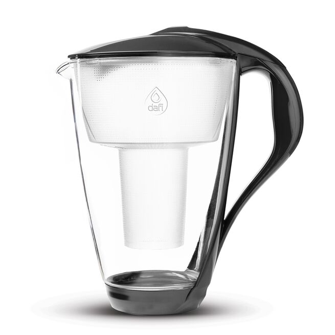 Vattenrenare Dafi 2,0l glas antracitgrå Vattenrenare Dafi 2,0 l glas