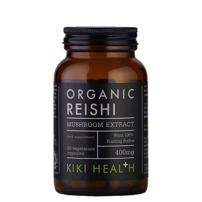 Organic Reishi Extract Mushroom 60 kapslar Ekologisk Reishi Lacktickaextrakt 60 kapslar