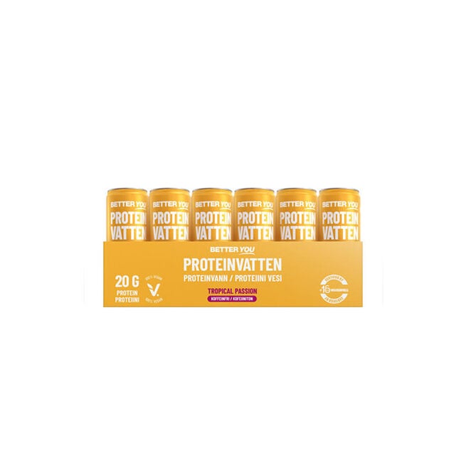 24 x Proteinvatten 330 ml Passionsfrukt 24 x Proteinvatten 330 ml Passionsfrukt