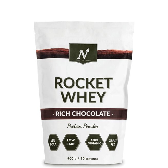 Nyttoteket Rocket Whey - Rich Chocolate 900 g Vassleprotein 900 g Rich Chocolate
