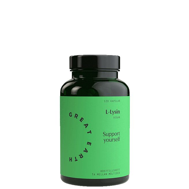 L-Lysine 500 mg, 120 kapslar L-Lysine 500 mg Aminosyror 120 kapslar