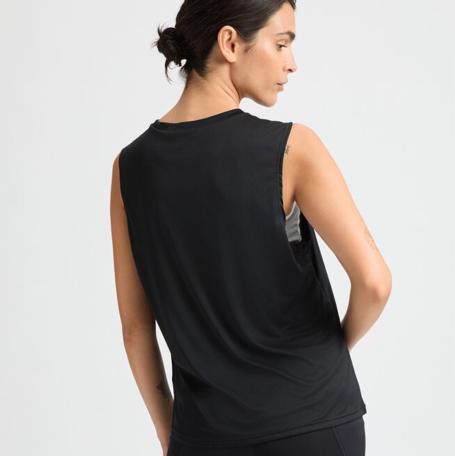 Röhnisch Team Logo Singlet, Black Team Logo Linne Svart