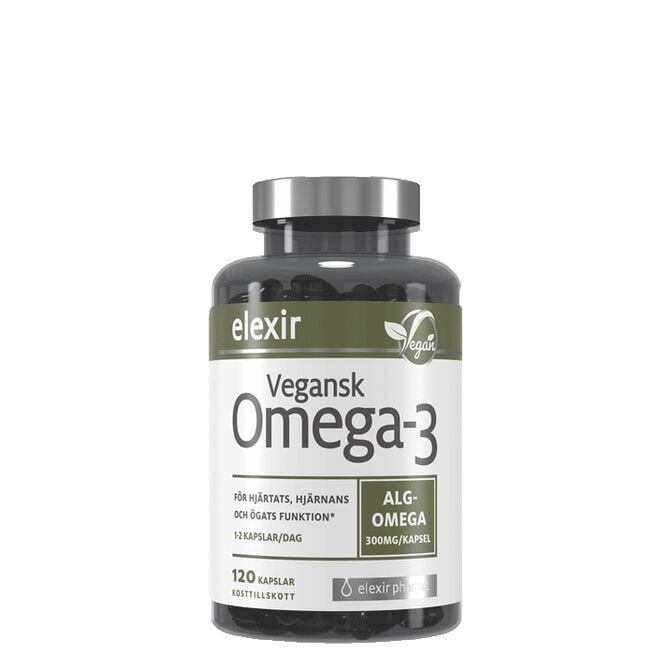 Vegansk Omega-3 120 kapslar Vegansk Omega-3 120 kapslar