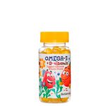 Omega-3 + D-vitamin Barn, 100 st tuggisar