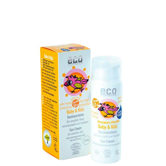 Baby Solkräm SPF/LSF 50, 50 ml Eco Cosmetics