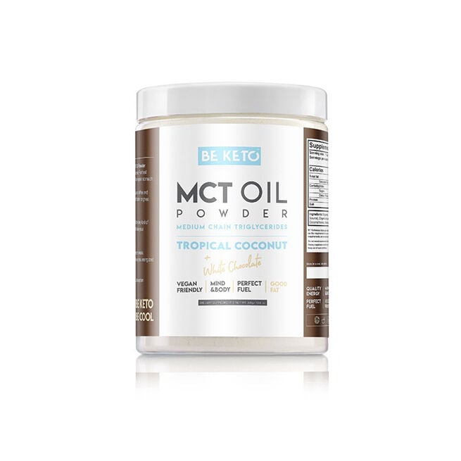 KETO MCT Oil Powder 300 g Coconut & White Chocolate KETO MCT Oil Powder 300 g Coconut & White Chocolate