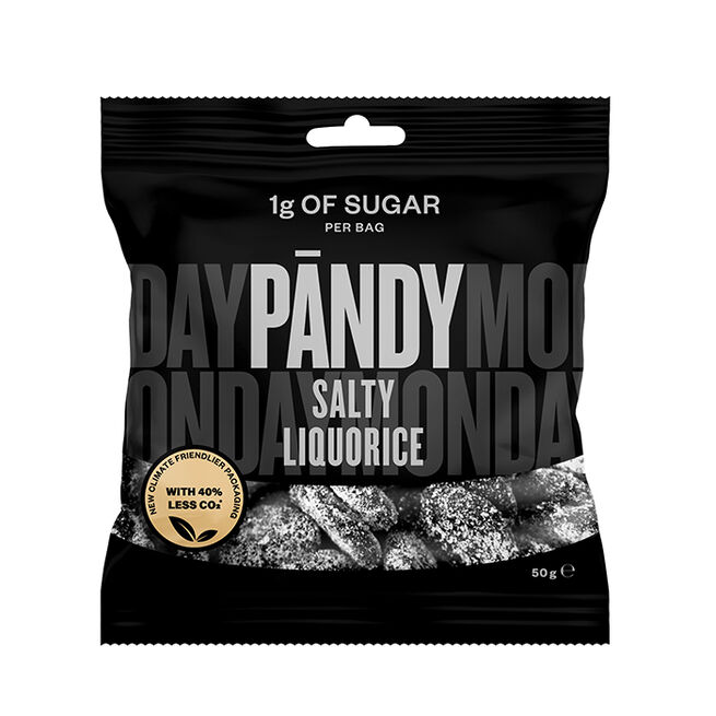 Pändy Candy 50 g Salty Liquorice Pändy Candy 50 g Salty Liquorice