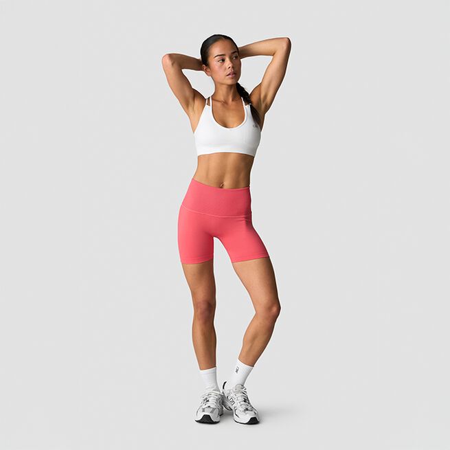 Define Seamless Pocket Shorts, Dark Pink Peach, L  Define Seamless Shorts Rosa