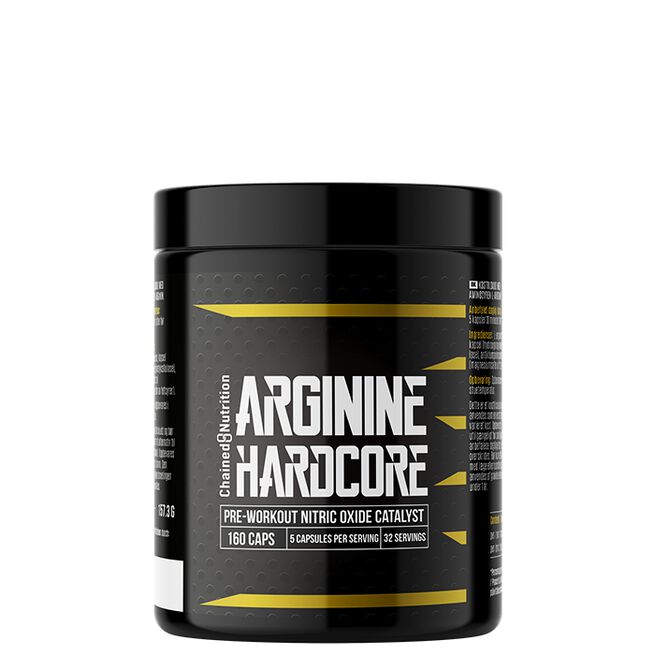 Chained Nutrition Arginine hardcore 160 caps Arginine Hardcore PWO 160 Kapslar