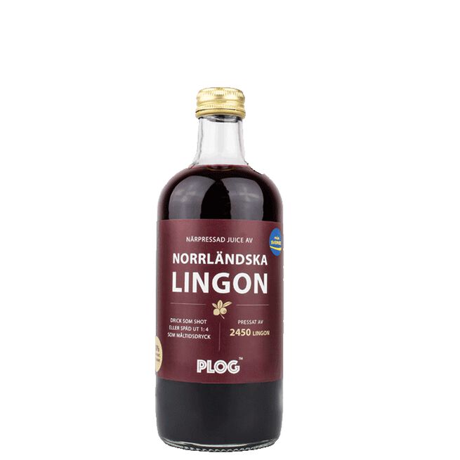 PLOG Lingonjuice, 500 ml 