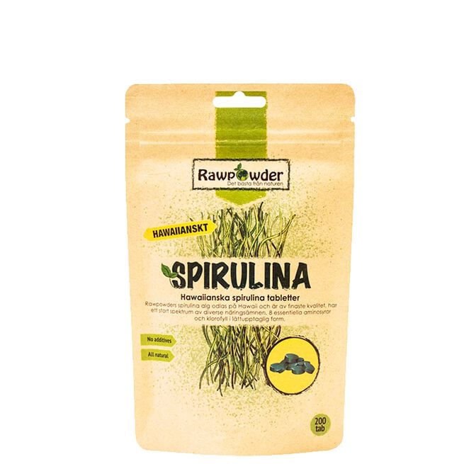 Hawaiianska Spirulinatabletter 200 st Hawaiianska Spirulinatabletter 200 st