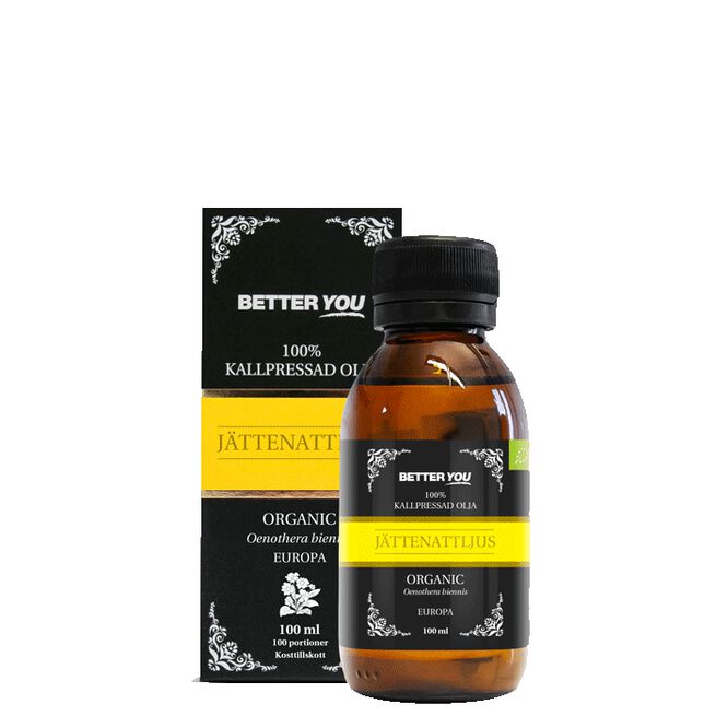 Jättenattljusolja EKO Kallpressad, 100 ml Better You Kallpressad Jättenattljusolja 100 ml
