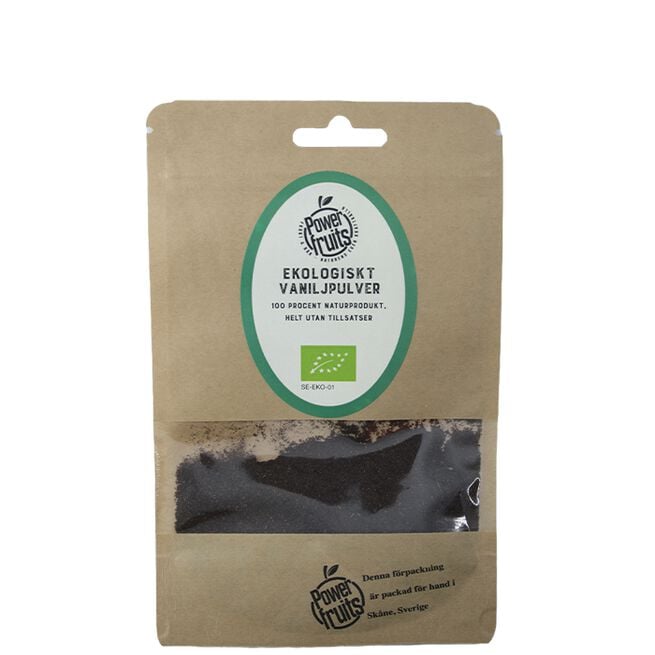 Powerfruits Ekologiskt Vaniljpulver 10 g Ekologiskt Vaniljpulver 10 g